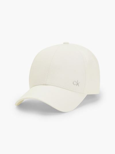 Calvin Klein Táskák & Kiegészítők HU136772 | Calvin Klein Cotton Twill Férfi Sapka Fehér
